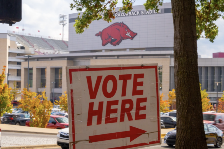 Alumni house gives students and faculty convenient option to vote